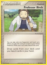 Professor Birch (82/106) [Emerald]