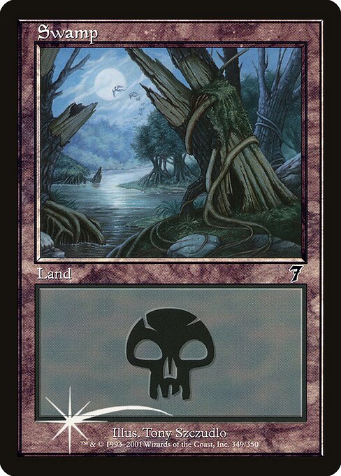 Swamp (349★) [Seventh Edition]