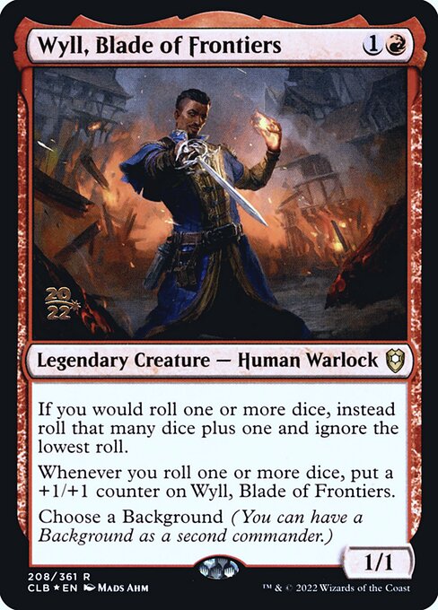 Wyll, Blade of Frontiers (208s) [Battle for Baldur's Gate Promos]
