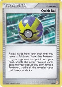 Quick Ball (10/11) [DP Trainer Kit Manaphy and Lucario]