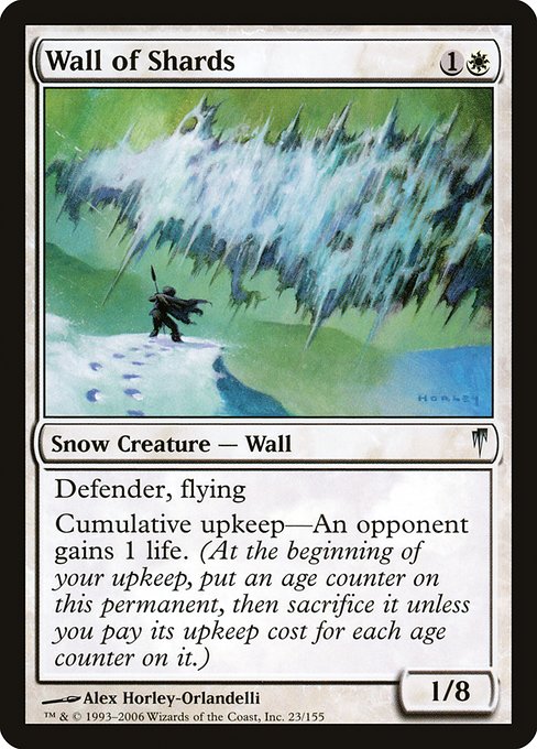 Wall of Shards (23) [Coldsnap]