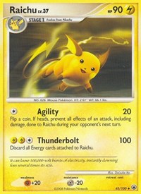 Raichu (45/100) [Majestic Dawn]