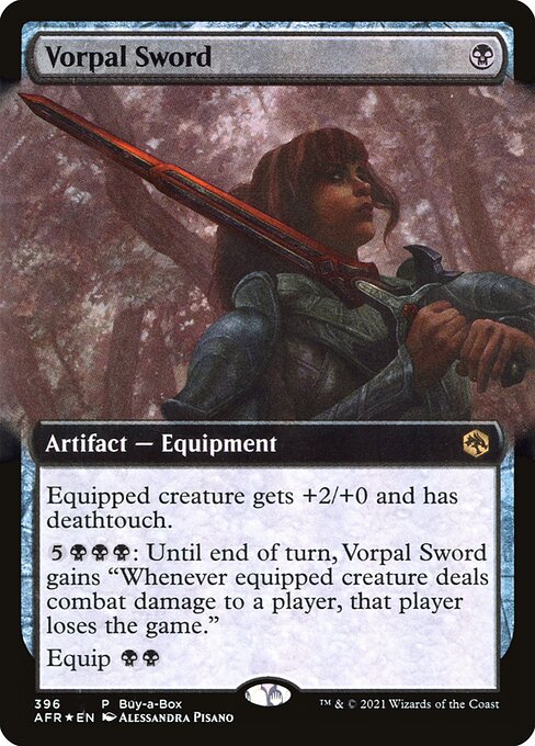 Vorpal Sword (396) [Adventures in the Forgotten Realms] [Extended Art]