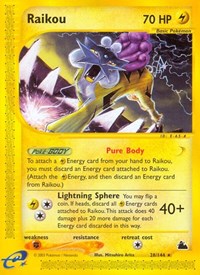 Raikou (028/144) [Skyridge]