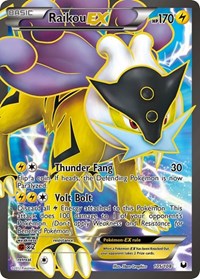 Raikou EX (105 Full Art) (105/108) [Dark Explorers]