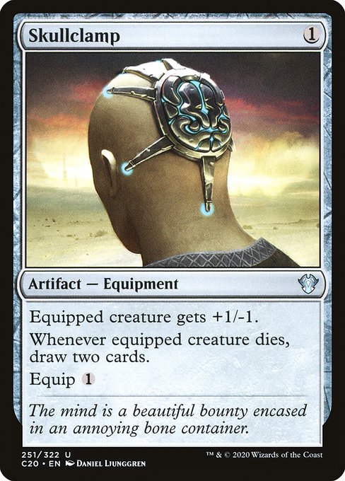 Skullclamp (251) [Commander 2020]