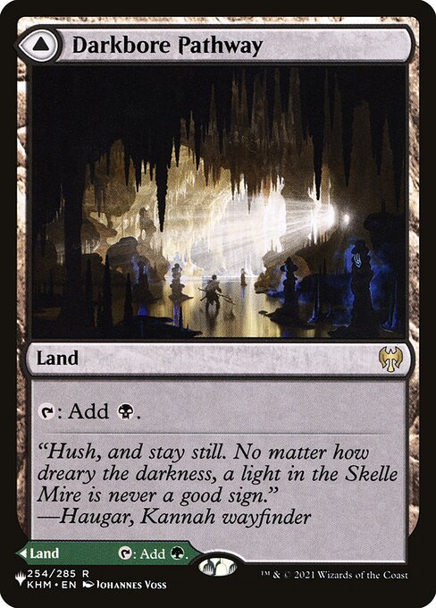 Darkbore Pathway // Slitherbore Pathway (KHM-254) [The List]