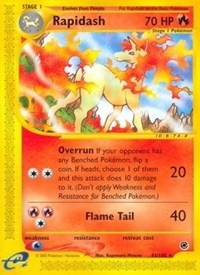Rapidash (62) (062/165) [Expedition]