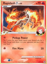 Rapidash E4 (47/111) [Rising Rivals]