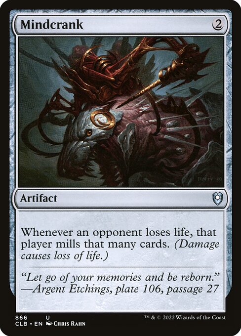 Mindcrank (866) [Commander Legends: Battle for Baldur's Gate]