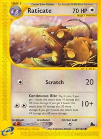 Raticate (089/144) [Skyridge]