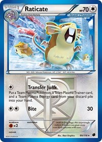 Raticate (Team Plasma) (88/116) [Plasma Freeze]