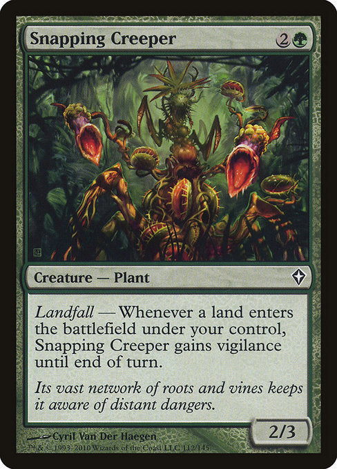 Snapping Creeper (112) [Worldwake]