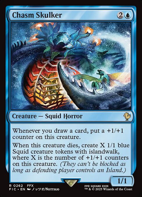 Chasm Skulker (262) [Final Fantasy Commander]