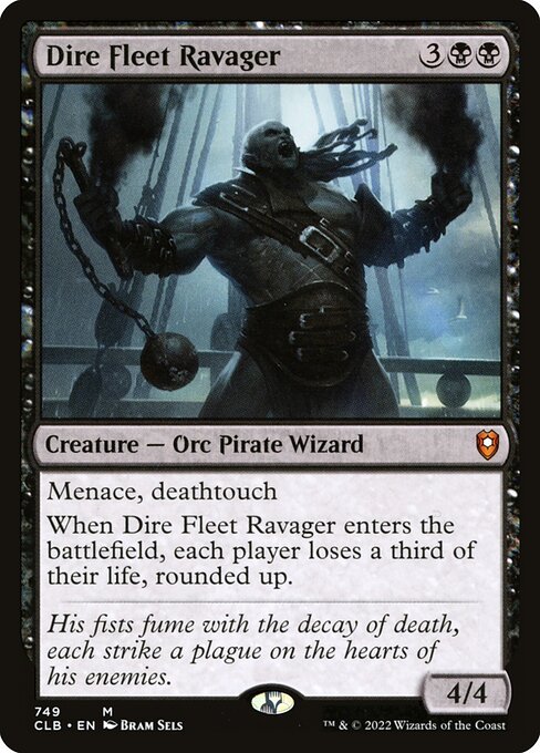 Dire Fleet Ravager (749) [Commander Legends: Battle for Baldur's Gate]