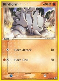 Rhyhorn (62/106) [Emerald]