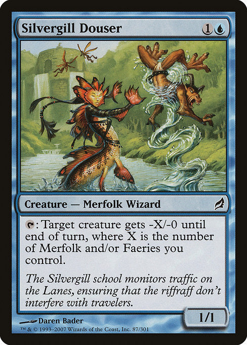 Silvergill Douser (87) [Lorwyn]