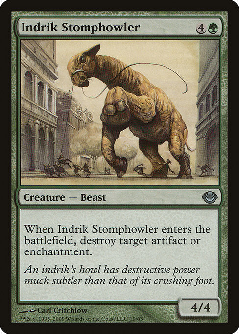 Indrik Stomphowler (10) [Duel Decks: Garruk vs. Liliana]