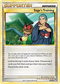 Sage's Training (85/95) [Call of Legends]