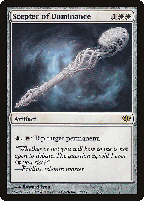 Scepter of Dominance (17) [Conflux]