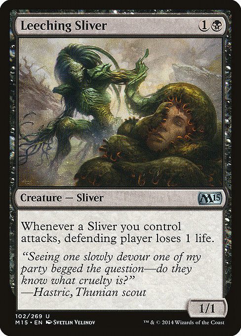 Leeching Sliver (102) [Magic 2015]