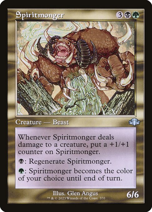 Spiritmonger (370) [Dominaria Remastered]