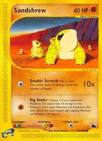 Sandshrew (092/144) [Skyridge]