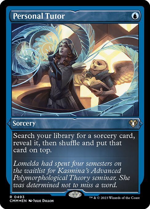 Personal Tutor (493) [Commander Masters]