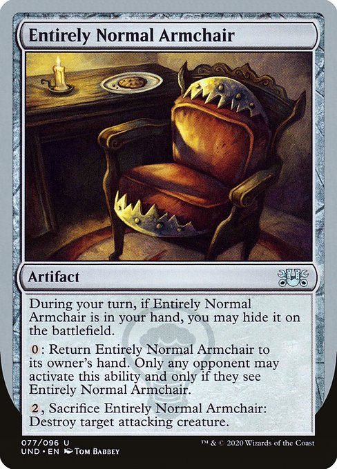 Entirely Normal Armchair (77) [Unsanctioned]