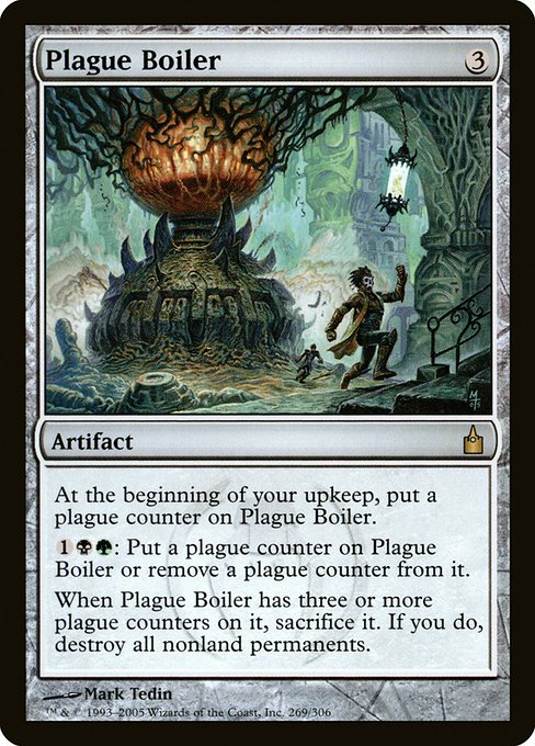 Plague Boiler (269) [Ravnica: City of Guilds]
