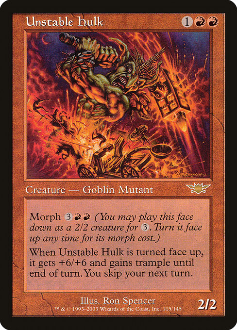 Unstable Hulk (115) [Legions]