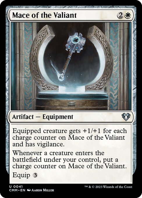 Mace of the Valiant (41) [Commander Masters]