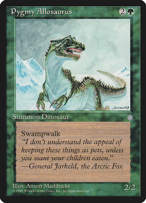 Pygmy Allosaurus (257) [Ice Age]