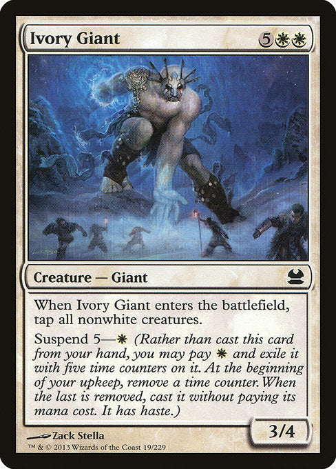 Ivory Giant (19) [Modern Masters]