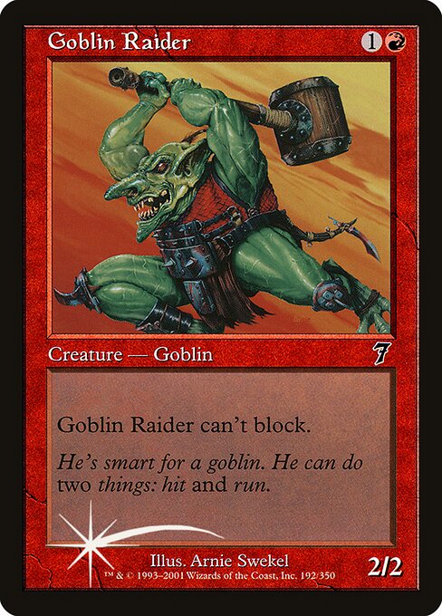 Goblin Raider (192★) [Seventh Edition]
