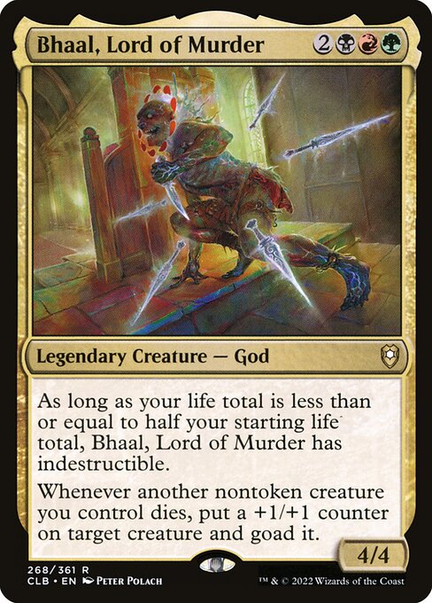 Bhaal, Lord of Murder (268) [Commander Legends: Battle for Baldur's Gate]