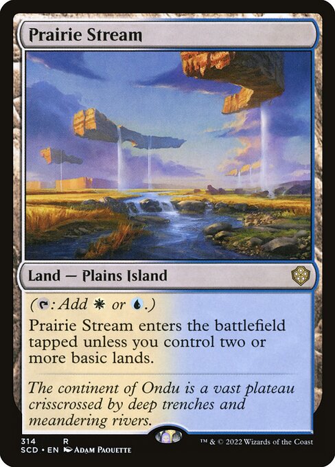 Prairie Stream (314) [Starter Commander Decks]