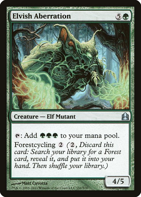 Elvish Aberration (151) [Commander 2011]