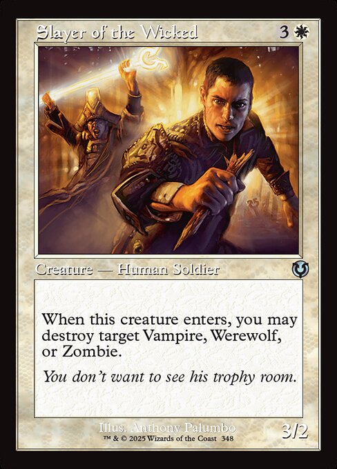 Slayer of the Wicked (348) [Innistrad Remastered]