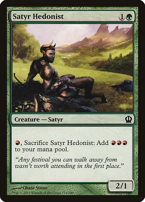 Satyr Hedonist (174) [Theros]