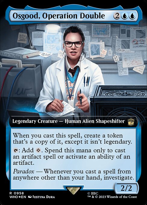Osgood, Operation Double (958) [Doctor Who] [Extended Art]