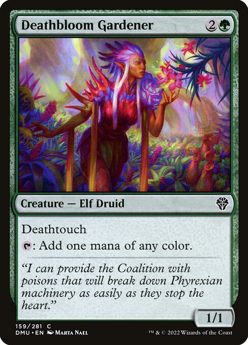 Deathbloom Gardener (159) [Dominaria United]