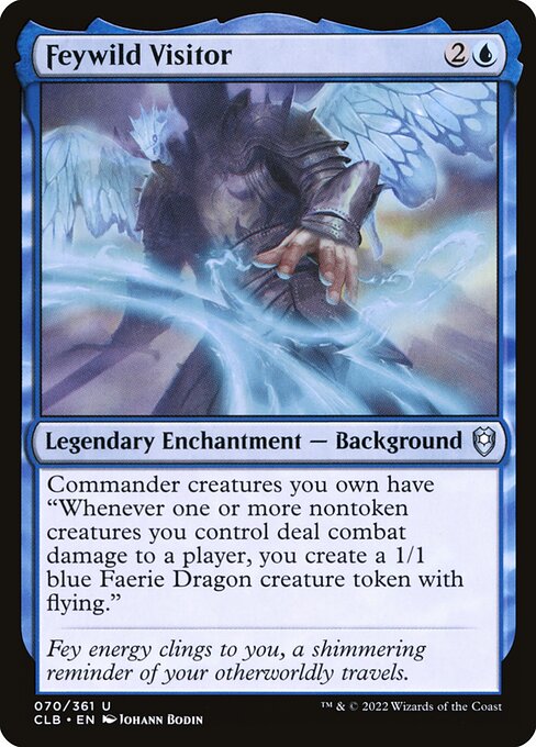 Feywild Visitor (70) [Commander Legends: Battle for Baldur's Gate]
