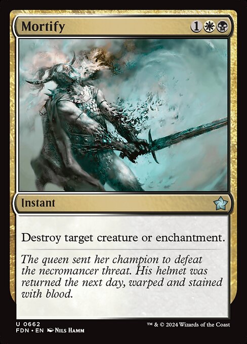 Mortify (662) [Foundations]