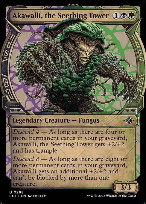 Akawalli, the Seething Tower (298) [The Lost Caverns of Ixalan] [Showcase]