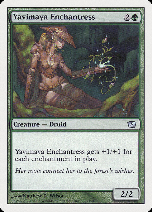 Yavimaya Enchantress (290) [Eighth Edition]