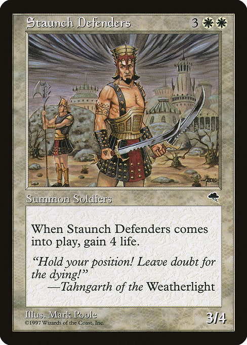 Staunch Defenders (49) [Tempest]