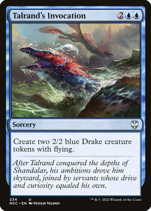 Talrand's Invocation (234) [New Capenna Commander]
