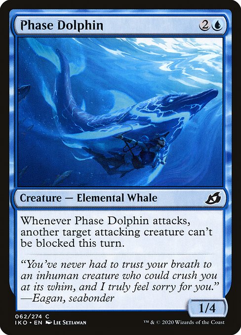 Phase Dolphin (62) [Ikoria: Lair of Behemoths]