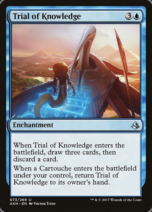 Trial of Knowledge (73) [Amonkhet]